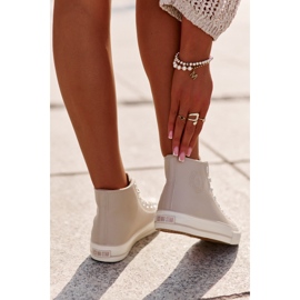 Zapatillas Deportivas de Mujer con Aislamiento en Piel Ecológica Rosa Big Star OO274933 rosado 7