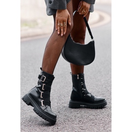Botas Cálidas De Piel Mujer Big Star OO274A256 Negro 4