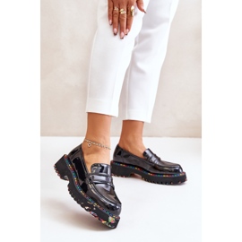Mocasines Massive Mujer Charol Artiker 55C0489 Negro 7