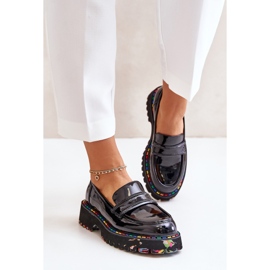 Mocasines Massive Mujer Charol Artiker 55C0489 Negro 4