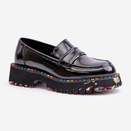 Mocasines Massive Mujer Charol Artiker 55C0489 Negro 2