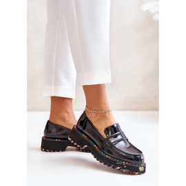 Mocasines Massive Mujer Charol Artiker 55C0489 Negro 3