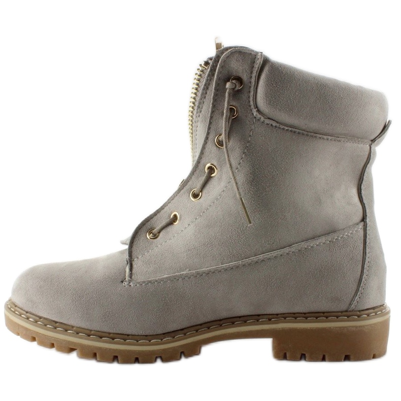 Zapato balman ante gris 1