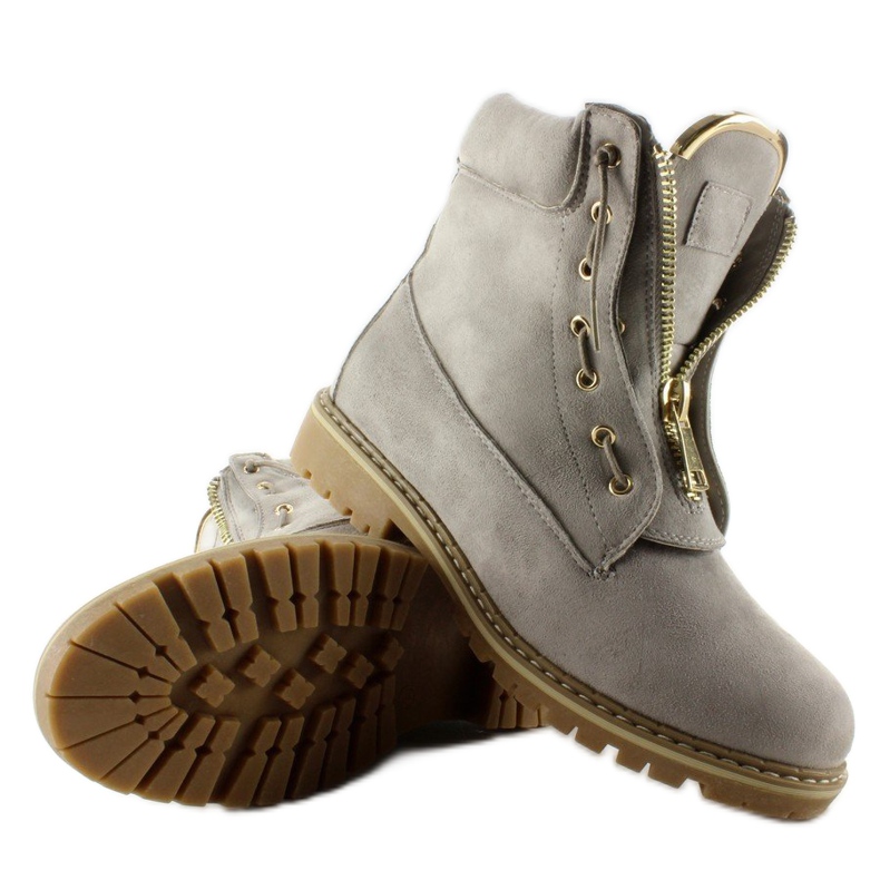 Zapato balman ante gris 2