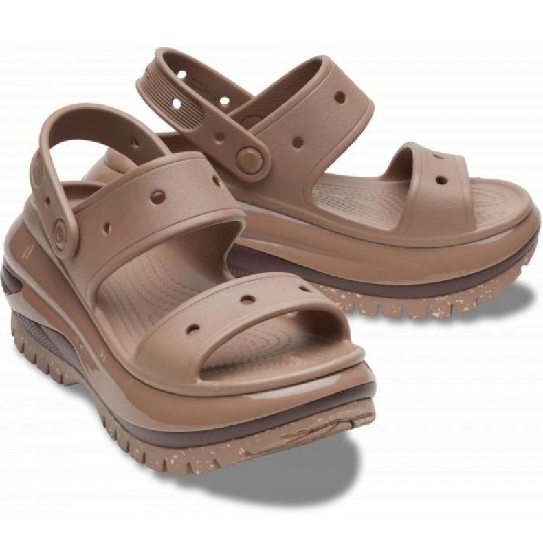 Chanclas Crocs Mega Crush Sandal 207989-2Q9 marrón 1