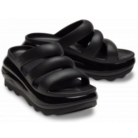 Chanclas Crocs Mega Crush Triple Correa 209842-001 negro 1