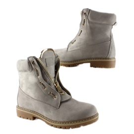 Zapato balman ante gris 3