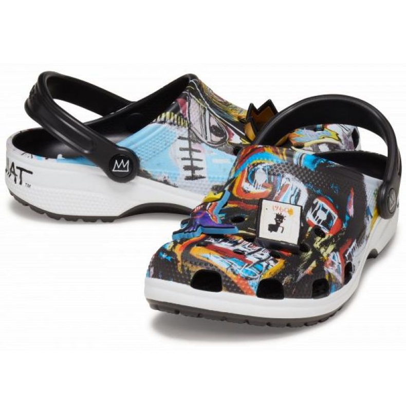 Chanclas Crocs Basquiat zueco clásico 209486-001 negro 1