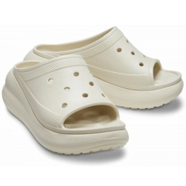 Chanclas Crocs Crush Slide 208731-2Y2 blanco 1 Chanclas Crocs Crush Slide 208731-2Y2 blanco 1