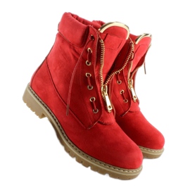 Zapatos ante balman rojo liso NC50 Rojo 3