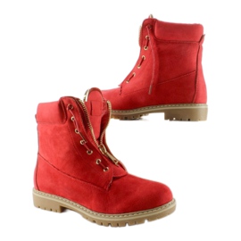 Zapatos ante balman rojo liso NC50 Rojo 2
