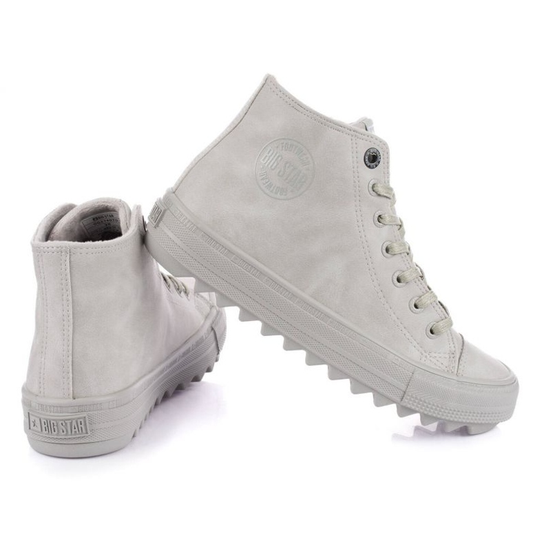Zapatos Big Star Big Top W GG274070 gris 1