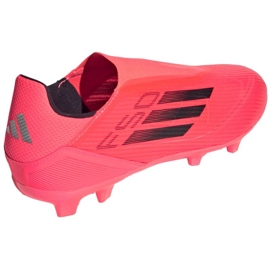Botas de fútbol Adidas F50 League Ll FG/MG IE0607 rojo 2