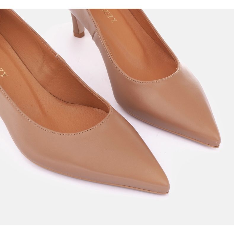 Marco Shoes Stilettos malagueños beige 1
