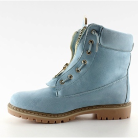 Zapatos balman ante azul NC50 L. Azul 2