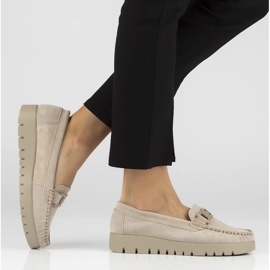 Filippo DP3334/24 Mocasines de piel beige 6