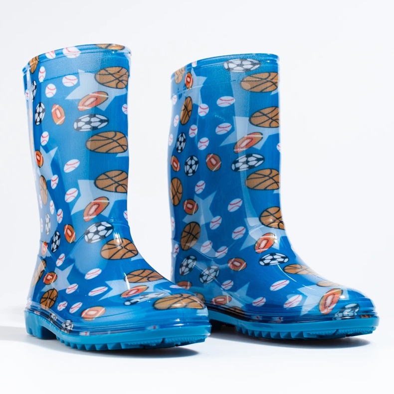 Botas de agua Shelovet azul para niño 2