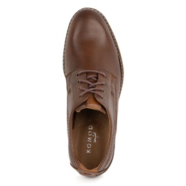 KOMODO Zapatos elegantes hombre piel 825K marrón 6