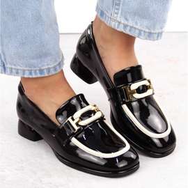 Zapatos señores mujer piel negro Artiker 55C0104 6