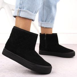 Botas de nieve para mujer, mukluk, negro Big Star OO274A522 5