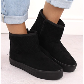 Botas de nieve para mujer, mukluk, negro Big Star OO274A522 6