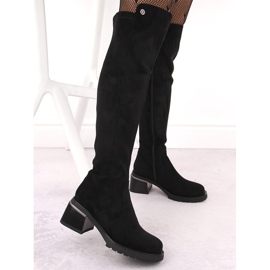 Botas mujer ante negro S.Barski JC42-81 3