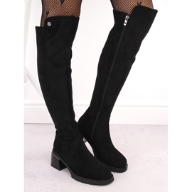 Botas mujer ante negro S.Barski JC42-81 4