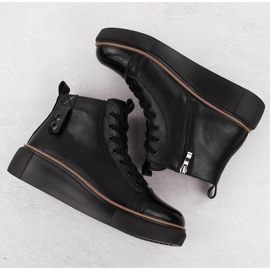 Botas negras de piel con aislamiento para mujer T.Sokolski Z24-218 negro 3