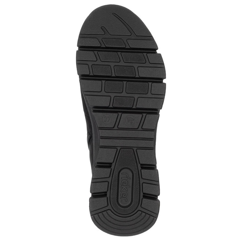 Botas impermeables con aislamiento para mujer, negras Rieker 48034-00 negro 1 Botas impermeables con aislamiento para mujer, negras Rieker 48034-00 negro 1