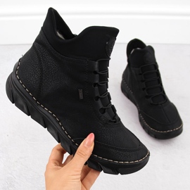 Botas aislantes negras de mujer Rieker 55069-00 negro 8