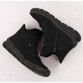 Botas aislantes negras de mujer Rieker 55069-00 negro 10