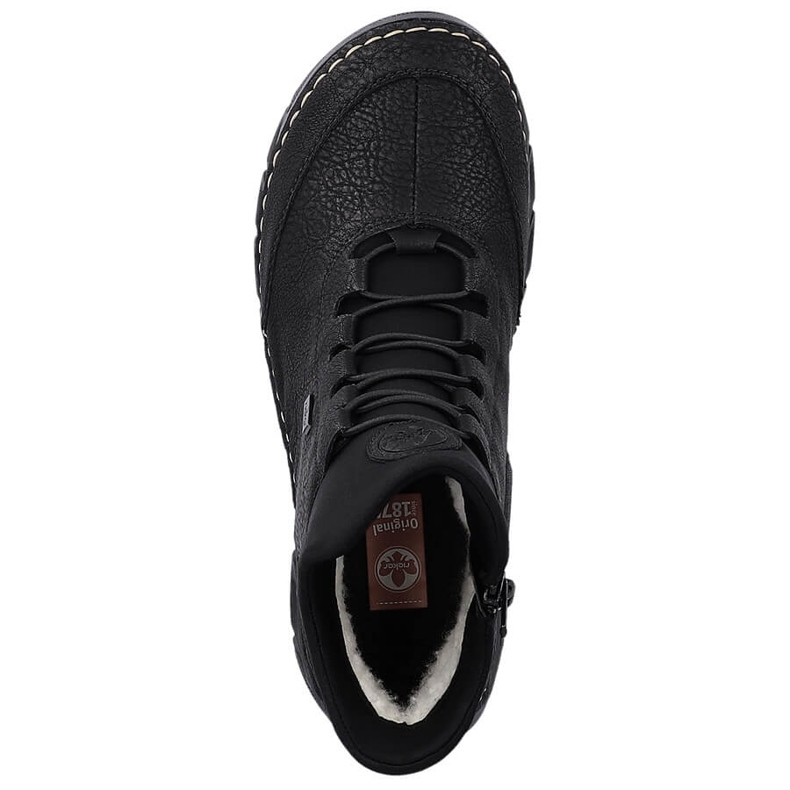Botas aislantes negras de mujer Rieker 55069-00 negro 2 Botas aislantes negras de mujer Rieker 55069-00 negro 2