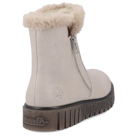 Botas de mujer beige con pelo Rieker Y3481-60 1