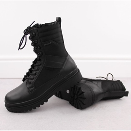 Botas de hombre piel impermeables negras Big Star OO174164 negro 4