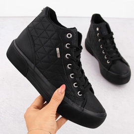 Zapatillas negras acolchadas con aislamiento Big Star OO274A480 negro 1