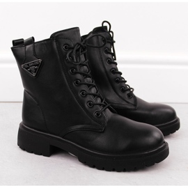 Botas estilo trampero negras para mujer T.Sokolski Z23-132 negro 2