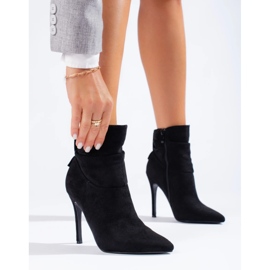 W. Potocki Botas de mujer elegantes en un tacón alto Potocki. negro 3