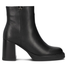 Filippo DBT6417/24 Bk Botines de piel negro 1