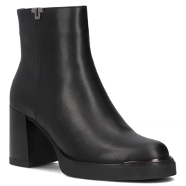 Filippo DBT6417/24 Bk Botines de piel negro 3