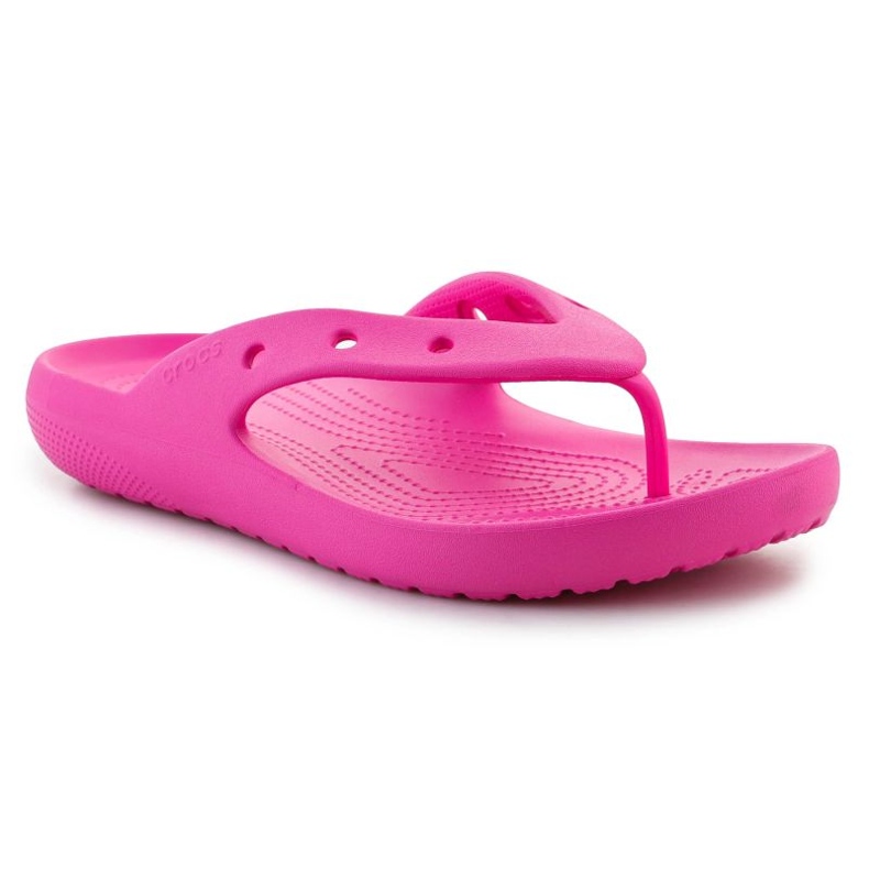 Chanclas Crocs Classic Flip V2 209402-6UB rosado 1