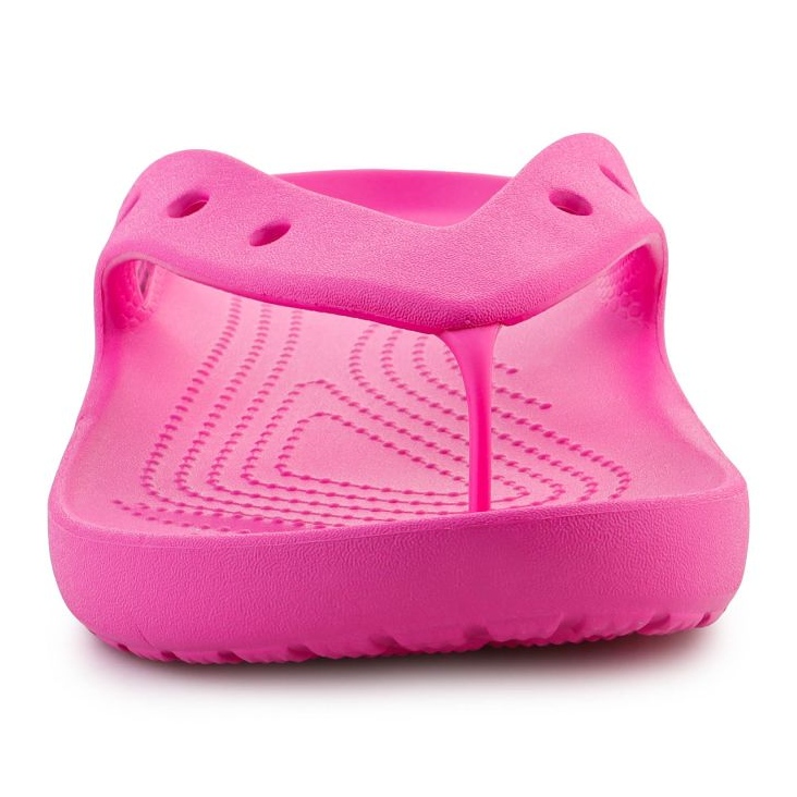 Chanclas Crocs Classic Flip V2 209402-6UB rosado 2