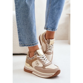 Zapatillas Mujer Plataforma Beige Debizia 3