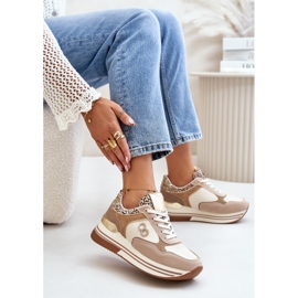 Zapatillas Mujer Plataforma Beige Debizia 6
