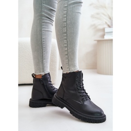 Big Star Botas de trabajo aisladas para mujer OO274A126 Negro 4