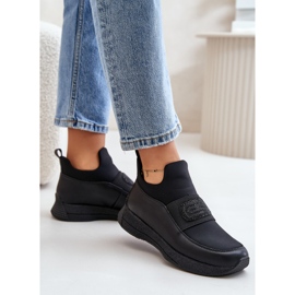 Deportivas Plataforma Piel Negro Artiker 55C0035 5