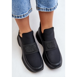 Deportivas Plataforma Piel Negro Artiker 55C0035 9