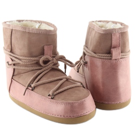 Botas de nieve rosa luna HW9500 rosa rosado 1