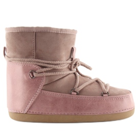 Botas de nieve rosa luna HW9500 rosa rosado 4