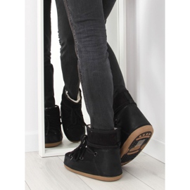 HW9500 Botas de nieve luna negra negro 3