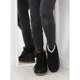 HW9500 Botas de nieve luna negra negro 2 HW9500 Botas de nieve luna negra negro 2